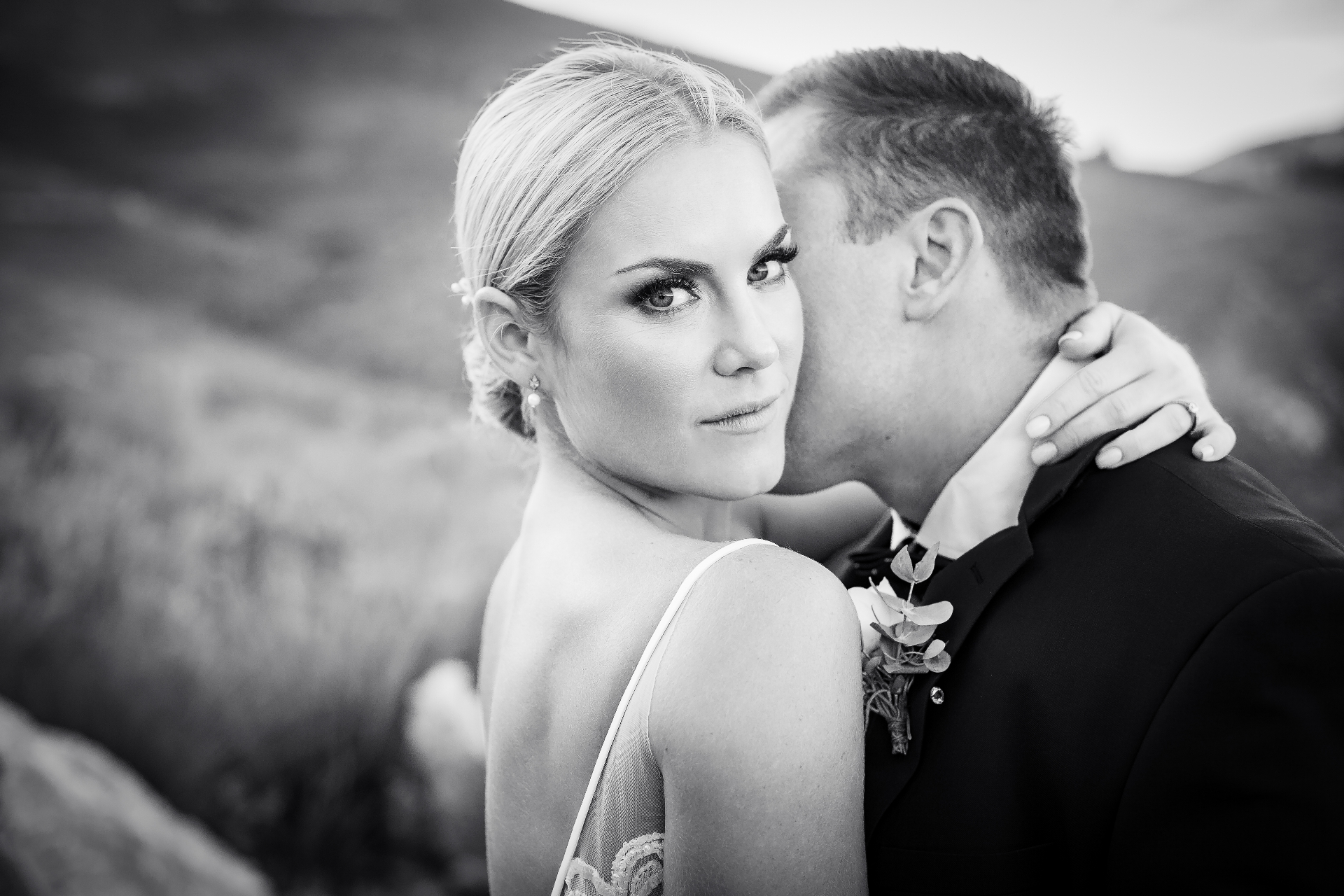 Intimate couple portrait